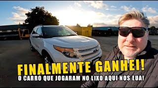 I FINALLY WON THE CAR THEY THREW IN THE TRASH HERE IN THE USA!
