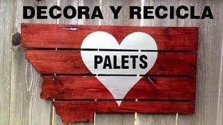 100 Ideas creativas con PALETS de madera