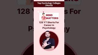 10 Best Psychology Colleges in the World!#shorts