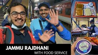 *1st Catering Service in Rajdhani Express after Covid* Jammu Rajdhani Journey with @VSMONU