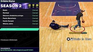 BEST DRIBBLE STYLE for BIGS NBA 2K25!