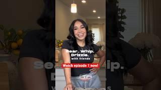 Sear. Whip. Drizzle. W/ friends is live! Watch episode 1 now! Old fashioned cocktails & crab cakes!