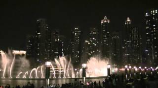 Dubai Fountain,Elissa, Aa Bali Habibi,