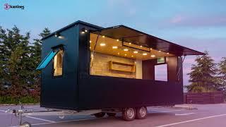 Food & Coffee trailer: Canteen "Standard" [XXL size]