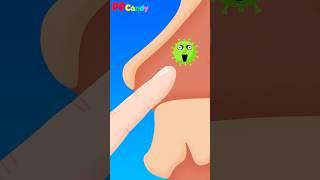 スッキリ！鼻の中のおばけをウォッシュ！ #shorts #anime #animation #妖怪