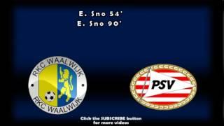 RKC Waalwijk vs PSV Eindhoven 2 0