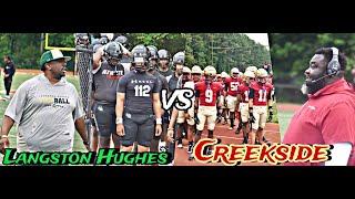 Creekside High School vs Langston Hughes High School Spring Football 2024 (Full Game Highlights)