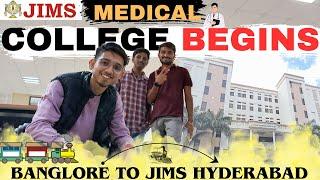 Medical College Moveout Vlog : JIMS HYDERABAD  | My First Day in Medical College's Hostel |