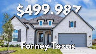 STUNNING NEW HOME IN FORNEY TEXAS | Dallas Home Tours | 30 minutes from Downtown Dallas