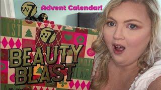 Unboxing W7 Beauty Blast Advent Calendar (2024)