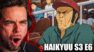 THIS ONE GOT ME EMOTIONAL... COLLEGE VOLLEYBALL PLAYER REACTS TO HAIKYUU SEASON 3 EPISODE 6