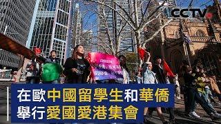 在欧中国留学生和华侨举行爱国爱港集会 | CCTV中文国际