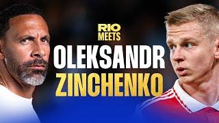 Rio Meets Oleksandr Zinchenko | The difference between Arteta & Pep? | Life At Arsenal