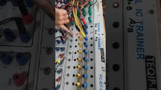 Output of 1 bit magnitude comparator