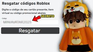 VAZOU CÓDIGO QUE DÁ UM MINI AVATAR DE GRAÇA NO ROBLOX! *NOVOS PROMOCODES DE ITENS GRÁTIS 2025*