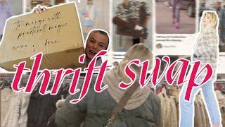 thrift swap with margo roth | thrifting for her +  try on haul