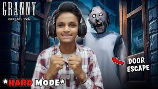 ELECTRIC DOOR ESCAPE ON HARD MODE | GRANNY CHAPTER 2 REWORKED