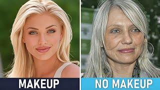 50 Shocking Celebrities Without Makeup – You Won't Believe