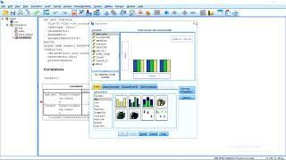 Correlation and QQ plot in spss