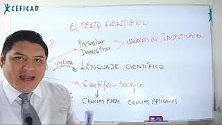 QUÉ ES EL TEXTO CIENTÍFICO ‍ - PREPARACIÓN DOCENTE️