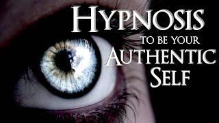 How can you be authentic? Hypnosis to discover your true self again.