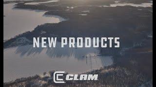 2023-2024 Clam Outdoors New Ice Fishing Products - Newsletter Video