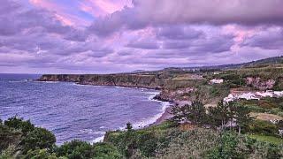 Sunset Praia dos Moinhos Porto Formoso Azores Portugal #azores #portugal #saomiguel #travel