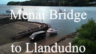 Menai Bridge to Llandudno In My Warrior 165 - Small Boat Sea Fishing