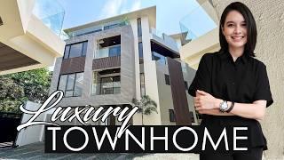 House Tour 438 • Luxurious 5 Bedroom Modern Townhouse for Sale in Wack-Wack, Mandaluyong