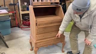 Mahogany Desk Refinishing - Part 1 of 2
