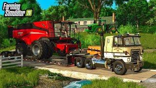 BUILDING NEW MILLIONAIRE FARM! (RIVERBEND SPRINGS PART 1) | FS25