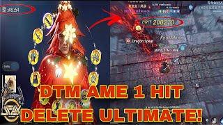 MIR4-DTM AME INSANE ULTIMATE DAMAGE | BACKHAND AND BIGBET 1 HIT DELETE  | TOBD WAR