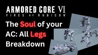 How to Choose your Legs - Breakdown with Numbers - Armored Core 6 (AC6)
