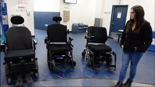 Power Wheelchairs SECRETS OF HEAVY DUTY FRONT-MID-REAR WHEEL DRIVE **400, 450 and 600lbs**