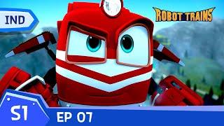 Robot Trains | #07 | Repairing the Clock Tower | Episode penuh | Bahasa Indonesian