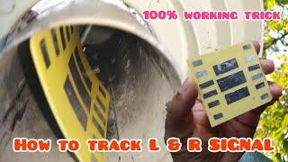 How to track L and R Signal | Yamal Satellite tracking tip | signal increase trick | Polarizer Plate