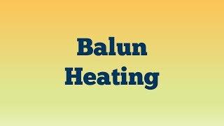 #81: Balun Heating Experiment