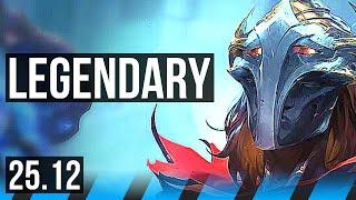 VIKTOR vs ZED (MID) | Legendary | KR Master | 25.12