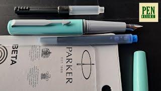 Parker Beta Neo Coated Clip Fountain Pen with Converter and INR 150 Pen Update 2024 - U39