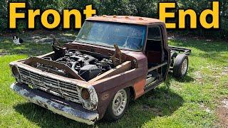 Epic Shop Truck Transformation: Fitting Front End onto a Car Chassis!