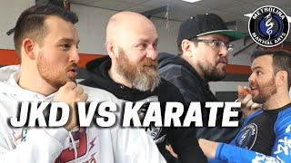 Applying Jeet Kune Do Trapping | ft. Sensei Seth, Icy Mike, and Rob from McDojoLife | JKD vs Karate