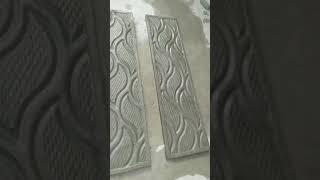 Precast slabs making