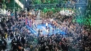 Katie Taylor ring walk, Madison Square Garden , NYC, April 30 2022 #taylorserrano