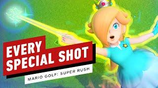 Mario Golf: Super Rush - Every Special Shot in Action