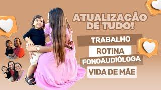 Vlog: atualização de como está nossa rotina| Yasmim Bárbara