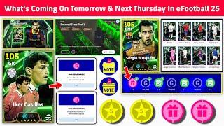 What Is Coming On Tomorrow Monday & Next Thursday In eFootball 2025 Mobile !! New Epics, Coins 