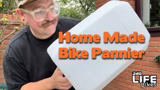 Home Made Bike Pannier - Rack Hackers Build and review