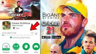 Cricket 21 Officially Released For Android & iOS | BigAnt Studios | Fully Licensed | RC21 Se Better?