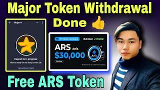 Major Airdrop Withdrawal Process In Nepali | Gate.io Startup ARS Token Claim | Crypto Master Nepali