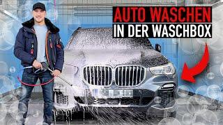 Auto waschen in der Waschbox! So geht’s!